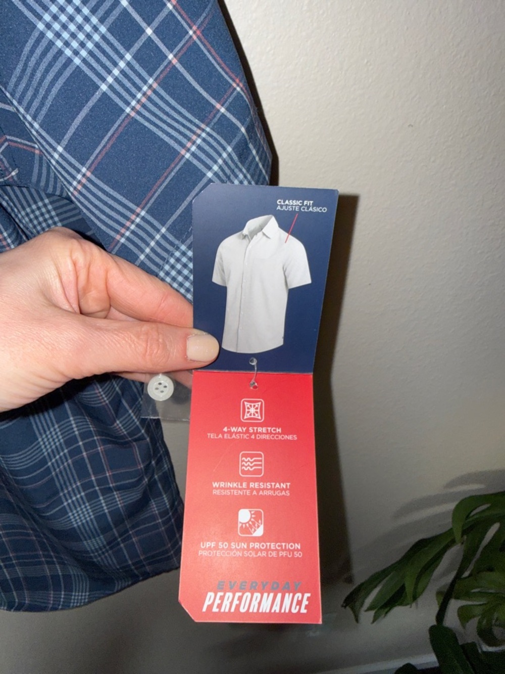 Chaps Everyday Performance button down, Size Medium - Picture 4 of 8